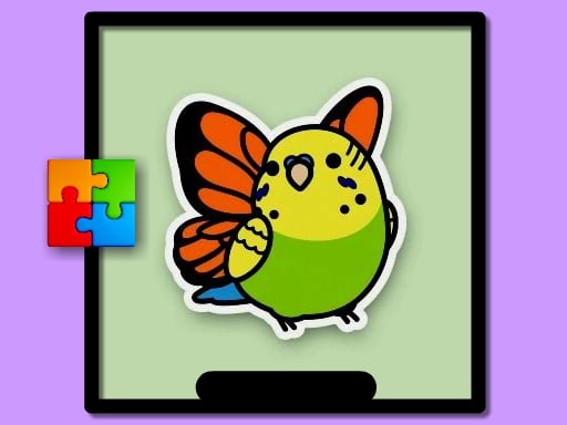 Cute Budgie Puzzle Images